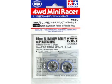 TAMIYA ROTELLE 19MM TEFLONATE 3 RAZZE MINI 4WD